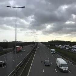  - The M1 at Leicester Forest East
